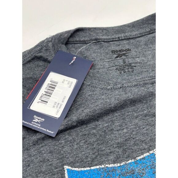 Rebook Men's Graphic T-Shirt GB1313, Dark Gray, Sz. S - Picture 8 of 11